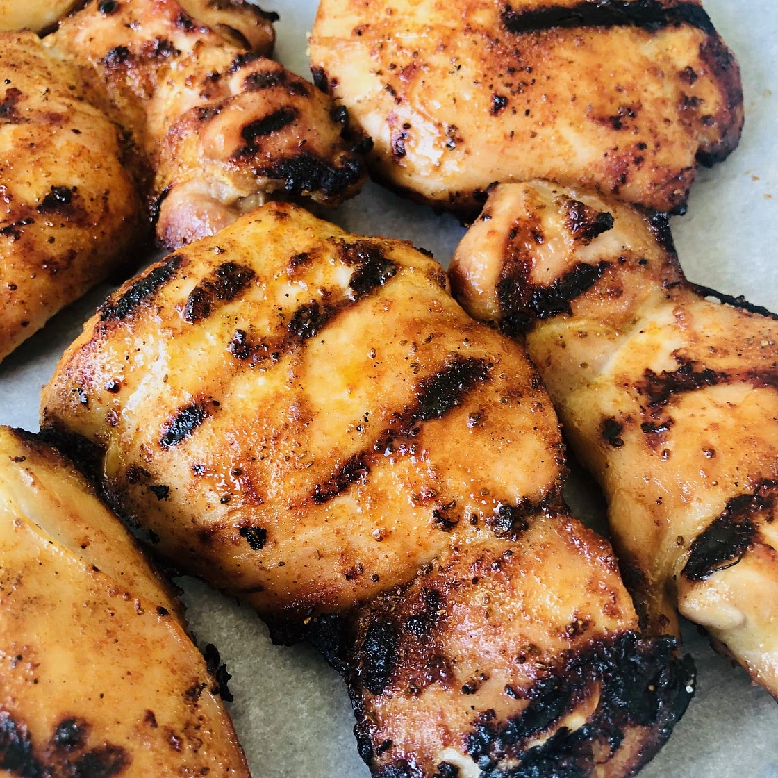 Grilled Jalapeno Brined Chicken