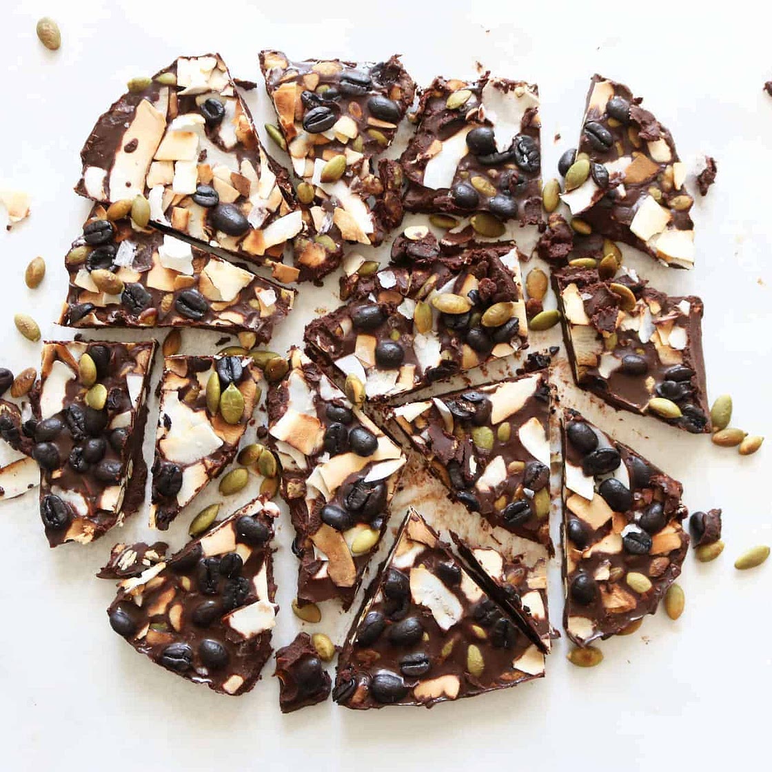 Chocolate Coffee Bean Bark