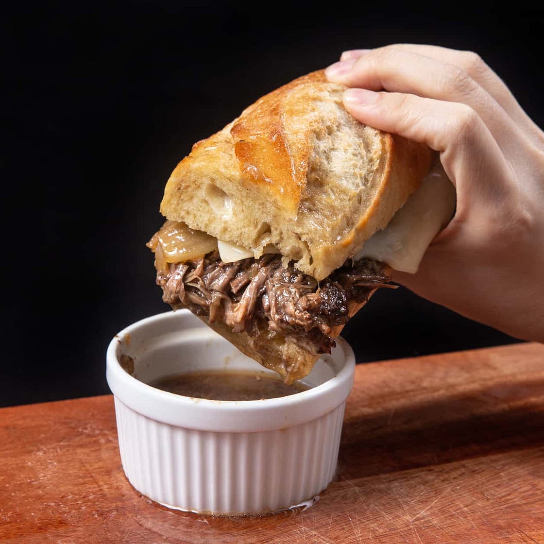 Instant Pot French Dip Sandwiches