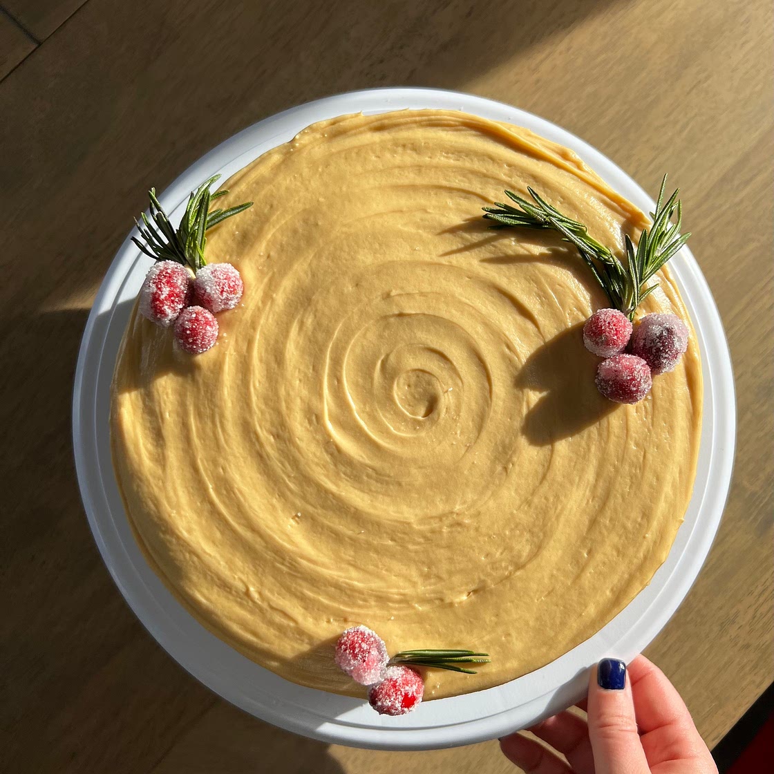 Spiced Caramel Layer Cake — Cafe Hailee