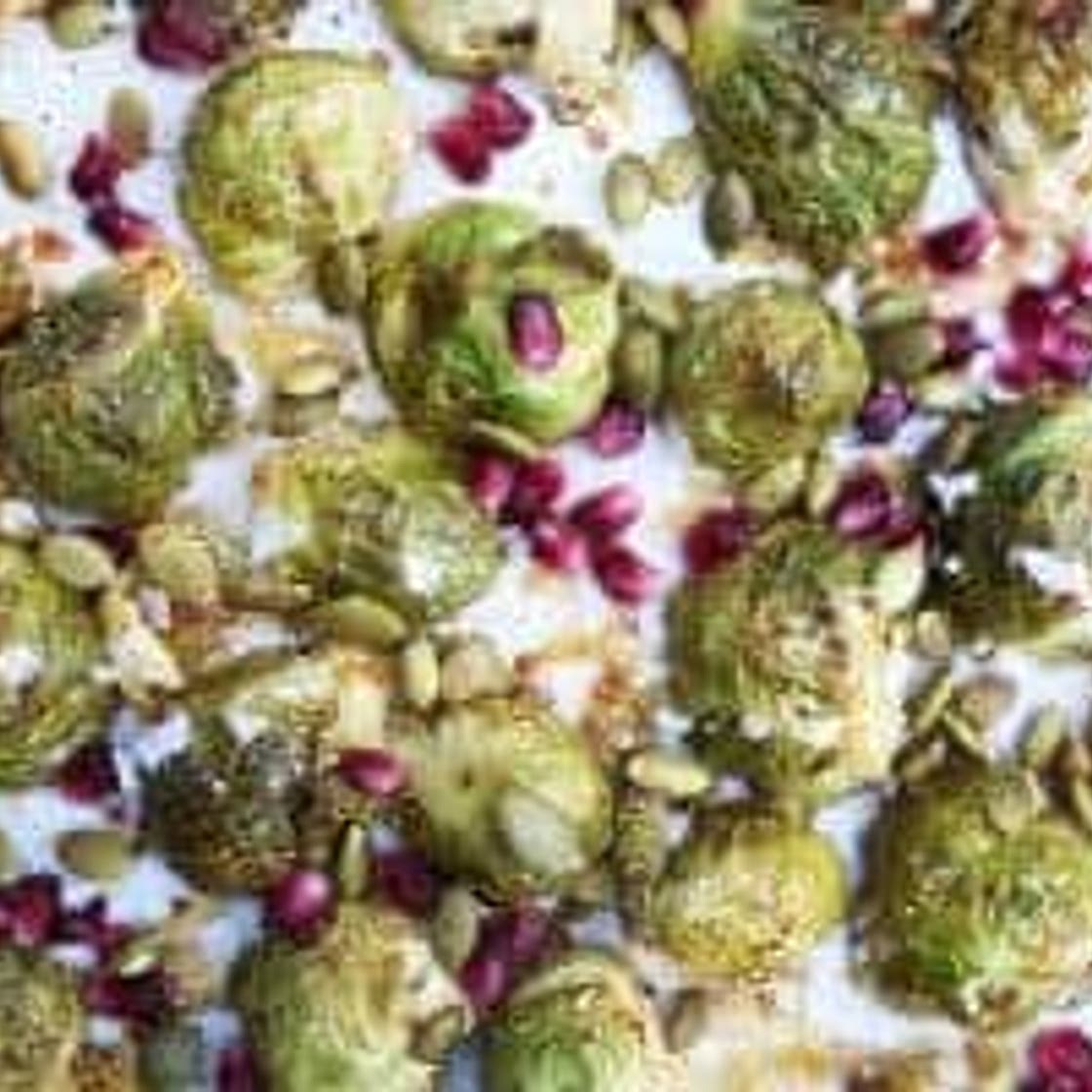 Brussels Sprouts with Mustard Sauce