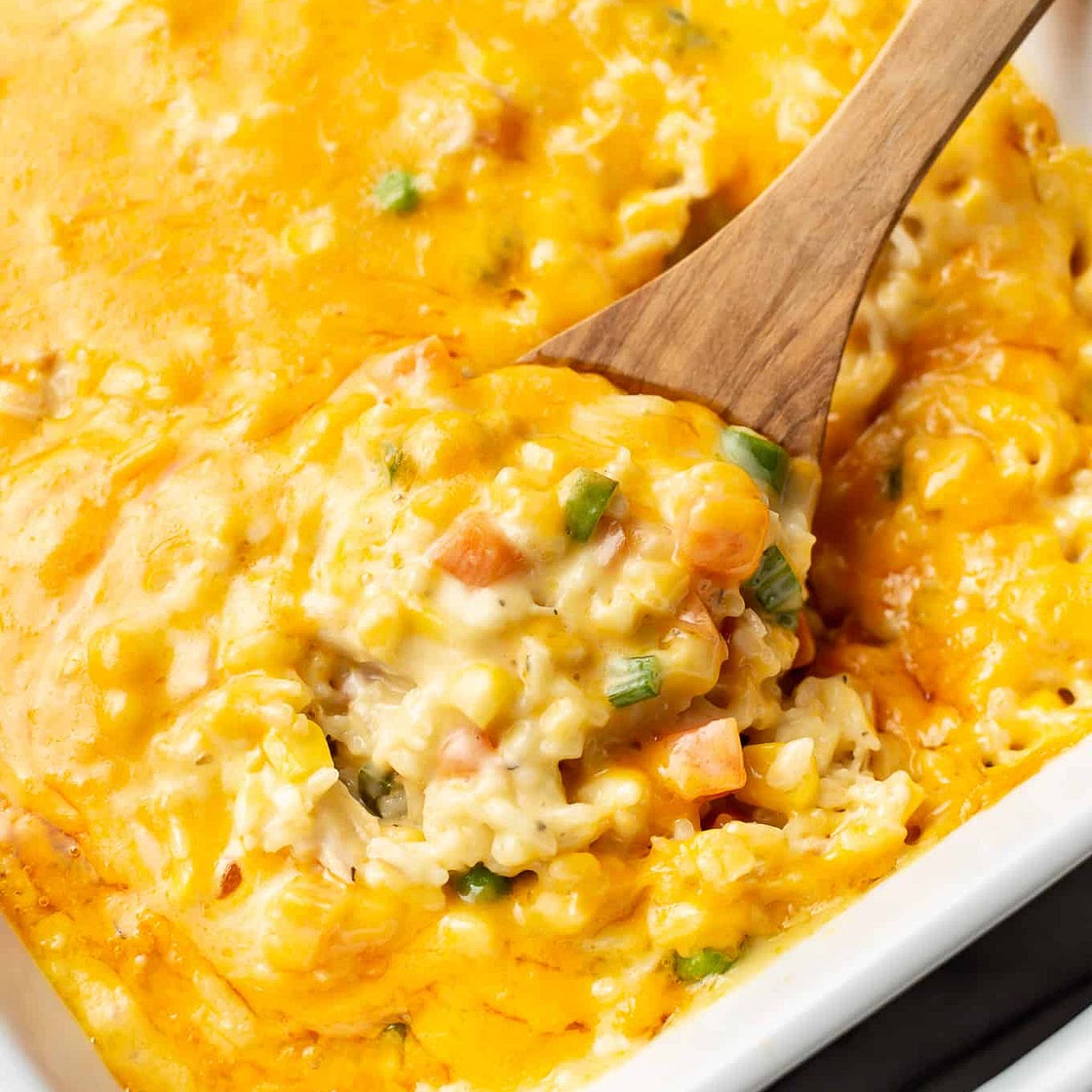 Easy Chicken and Rice Casserole
