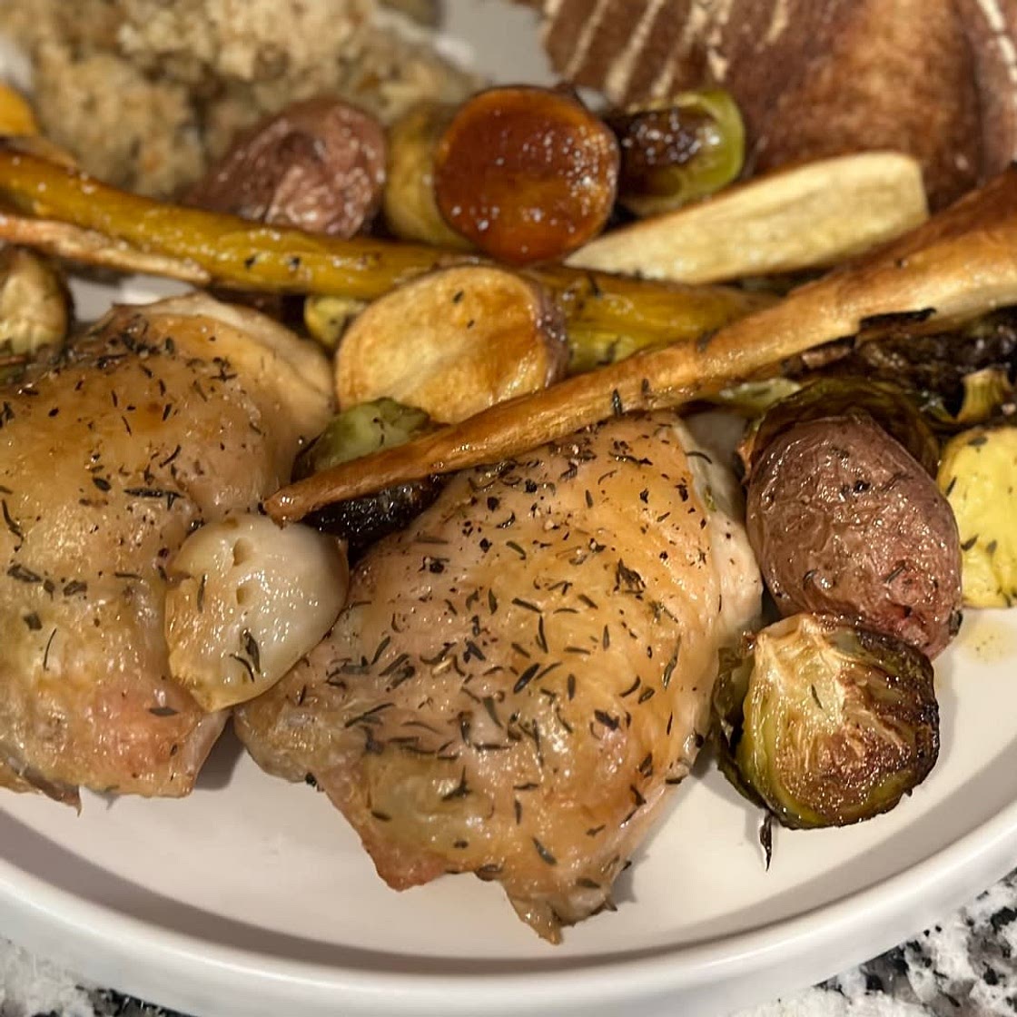Roast Chicken & Veggies 