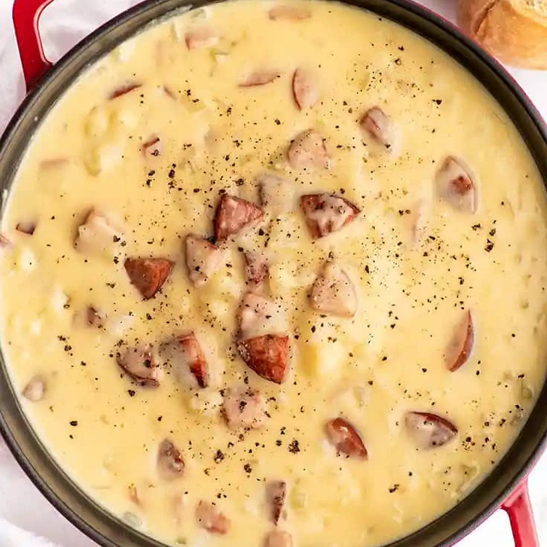 Cheesy Sausage Potato Soup