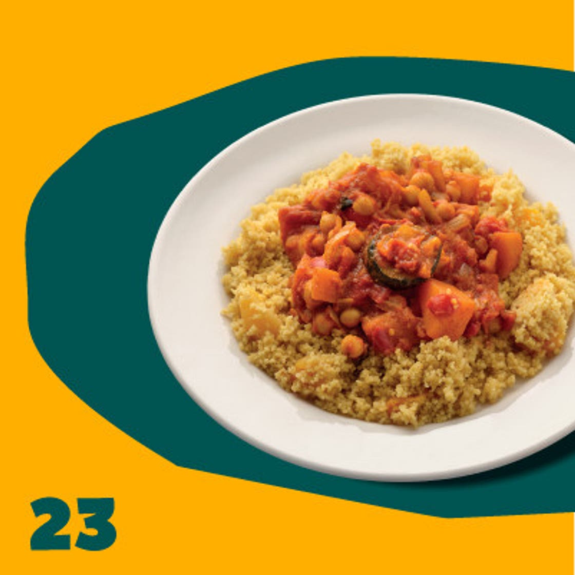 Moroccan-style chickpea (garbanzo) stew