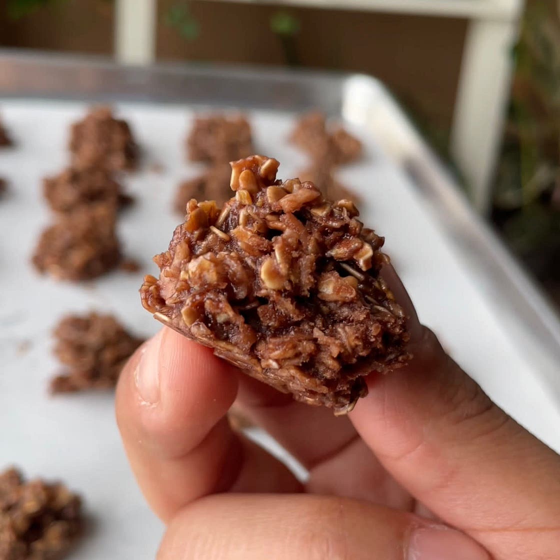 Chocolate Coconut Macaroons