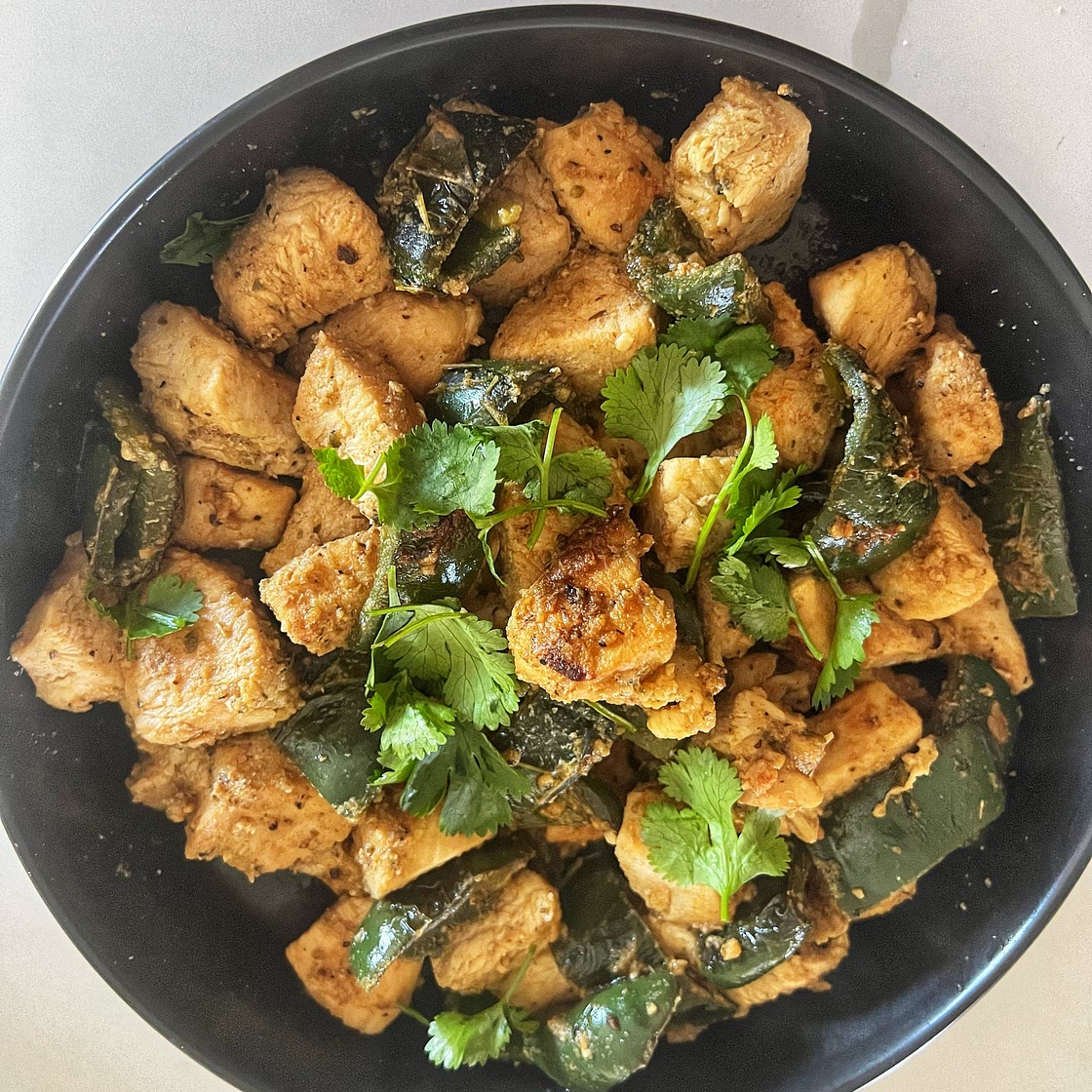 Chicken & Poblano Pepper Stir-Fry — Angiela Eats - Quick, Easy, & Delicious Recipes