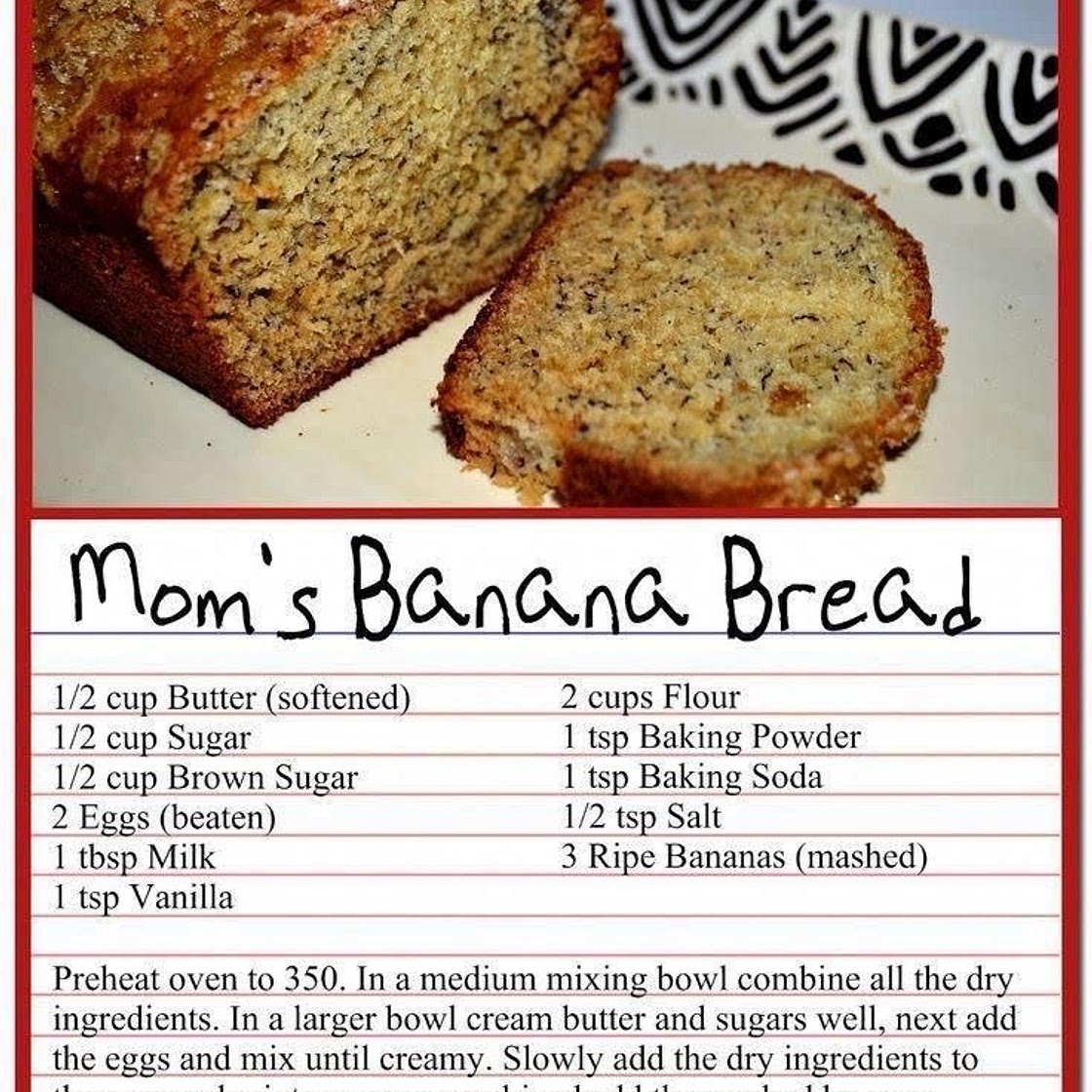 Grandma’s banana bread 