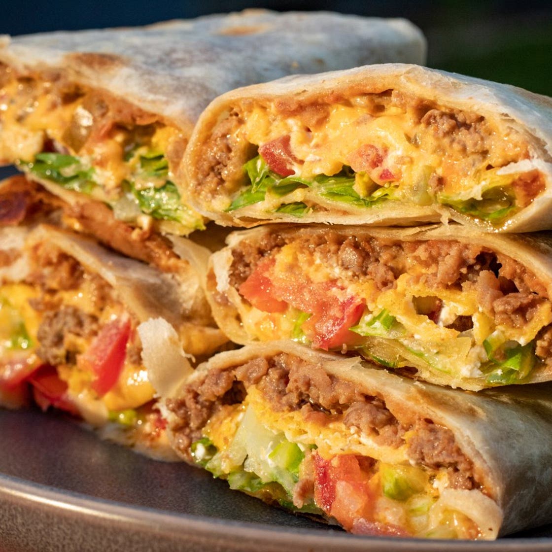 Beef and Bean Burrito