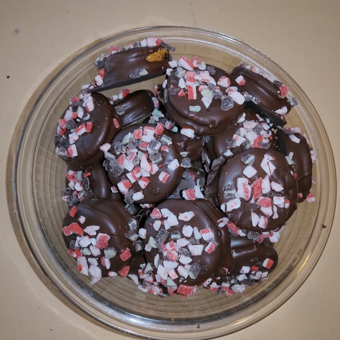 Fudge dipped Peanut butter crackers