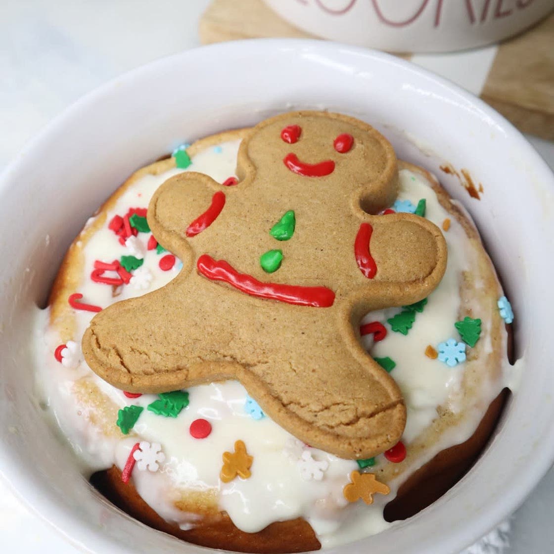 Gingerbread Protein Baked Oats