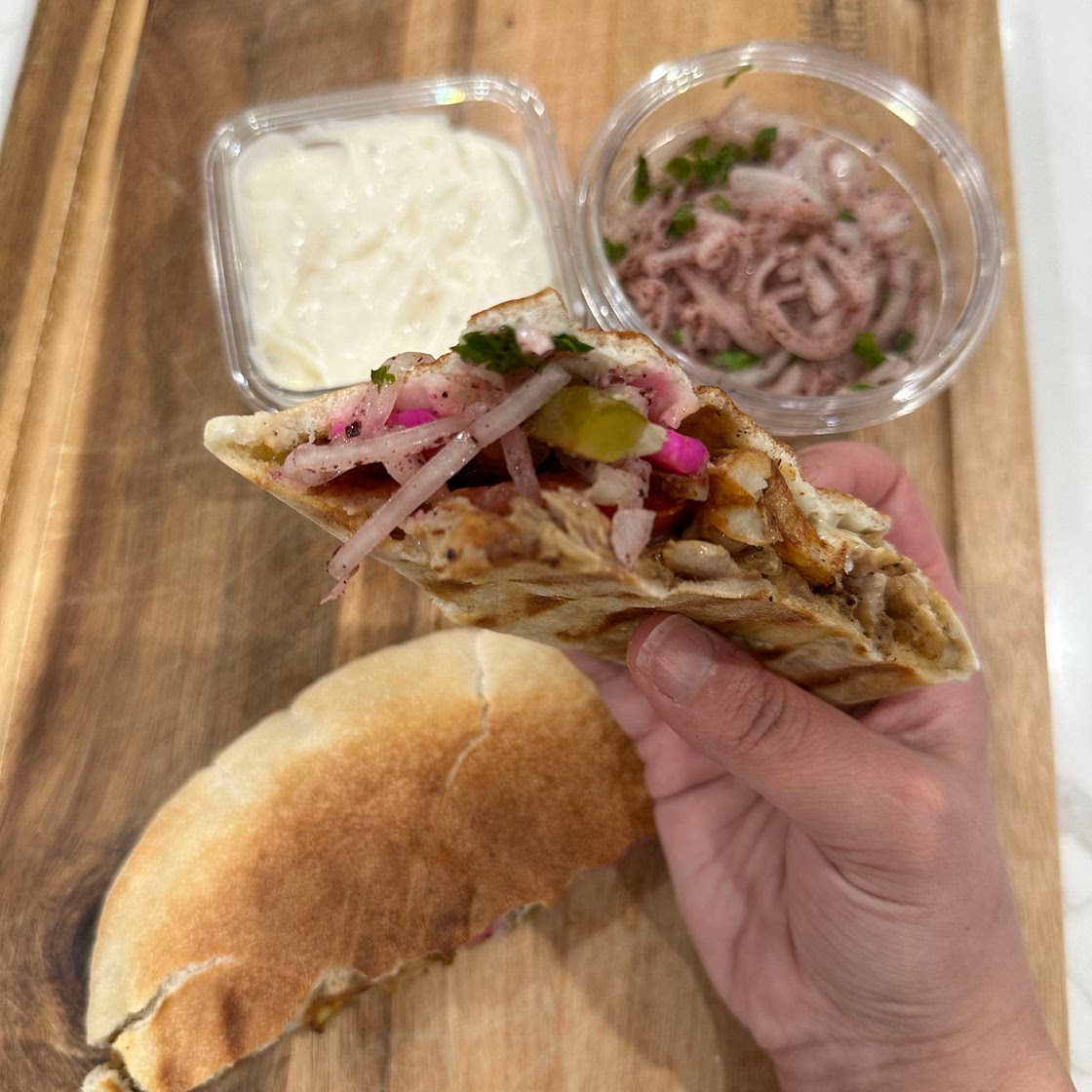 Shawarma onions 
