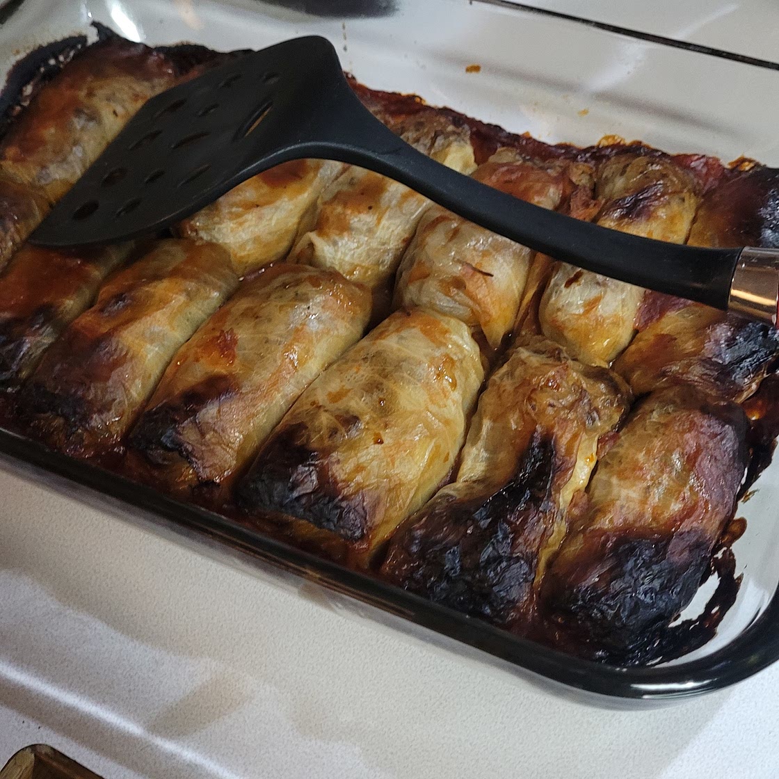 G-Ma's Homemade cabbage rolls (No boil)