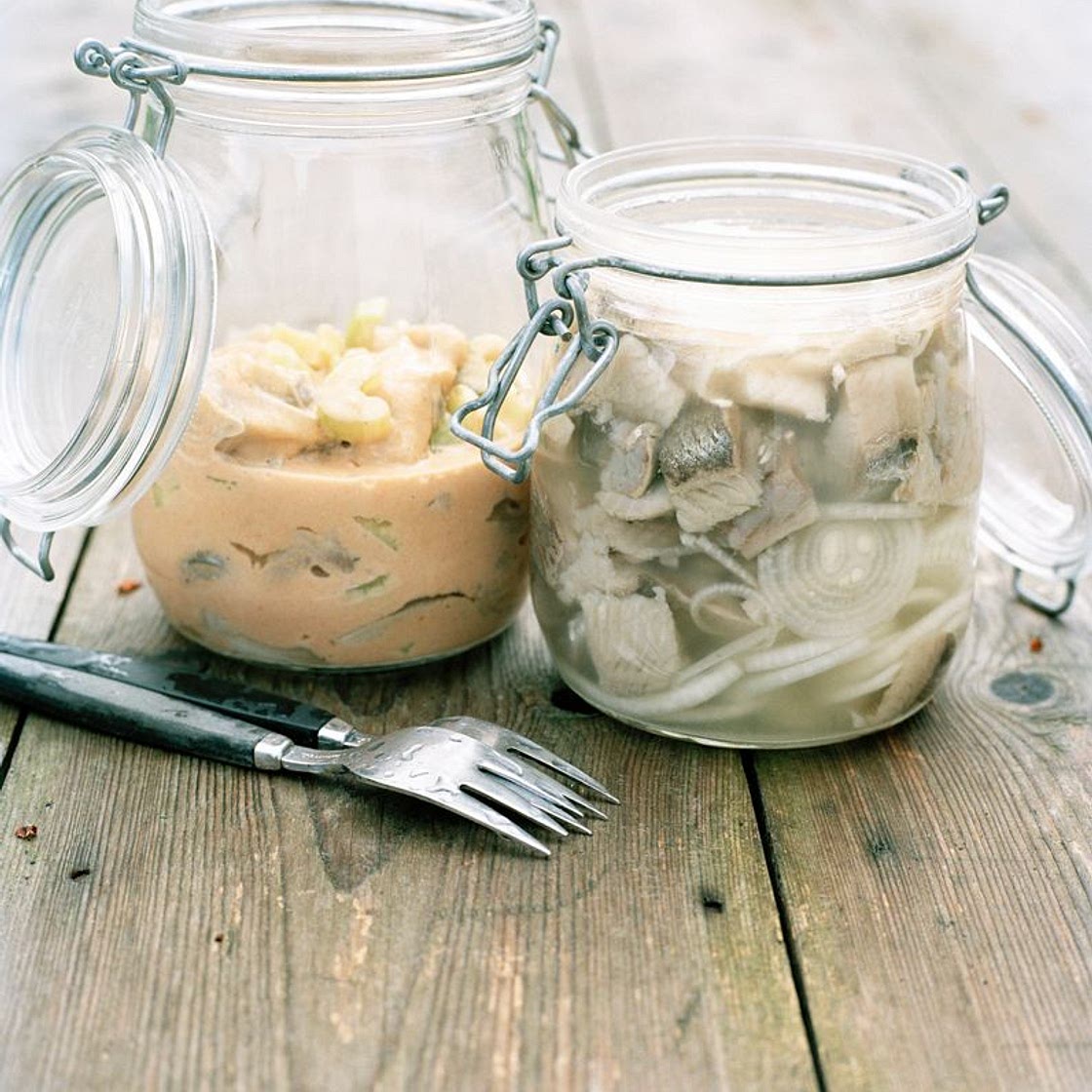 Vinaigrette fumée au hareng saur