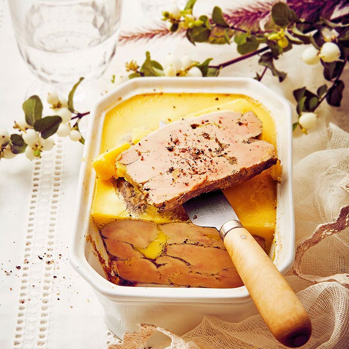 Terrine de foie gras au cognac