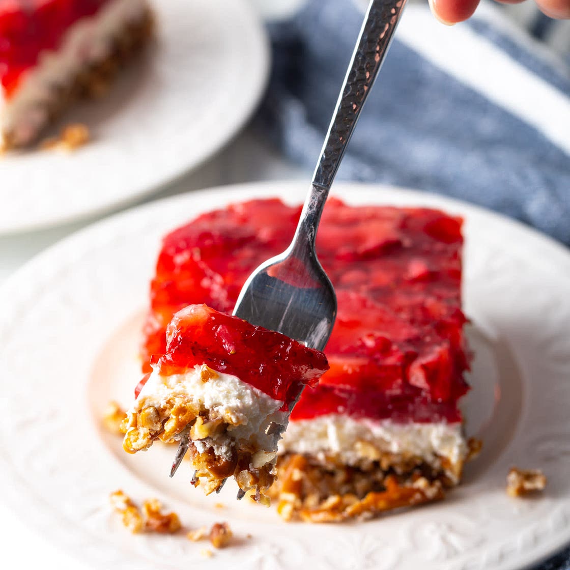 Pretzel Jello Salad