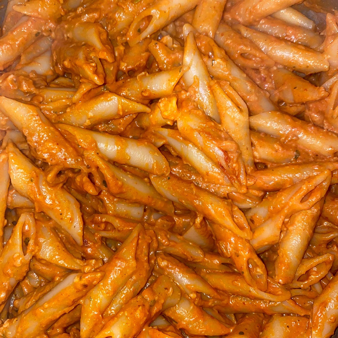 Cheesy Orange Pasta