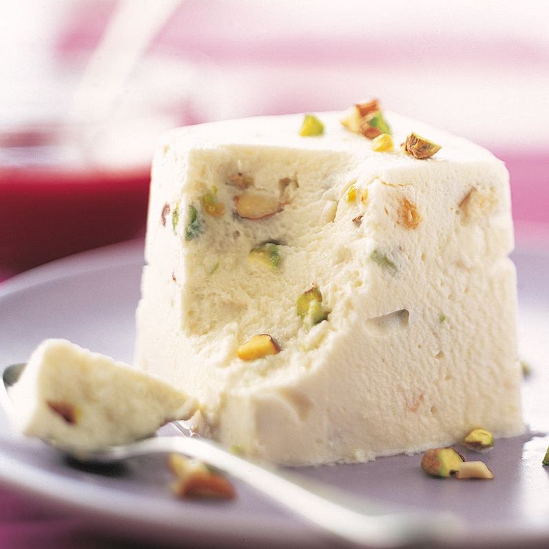 Nougat glacé aux fruits secs