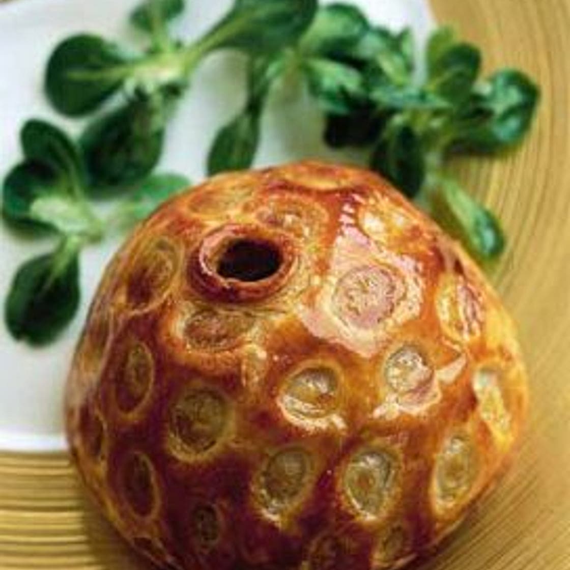 Tourte de foie gras aux cèpes