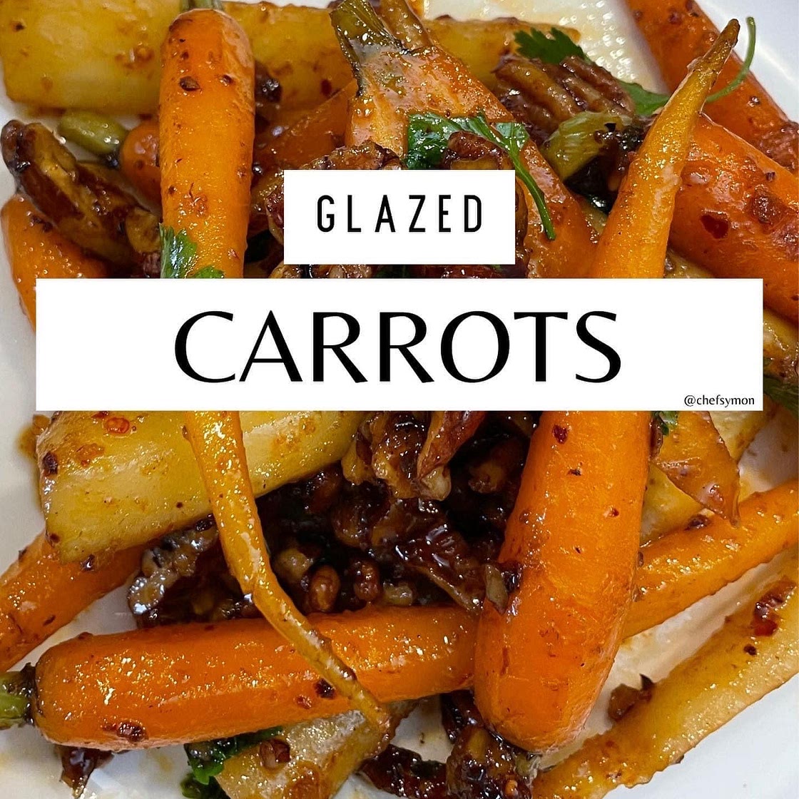 Michael Symon's Glazed Bourbon Carrots