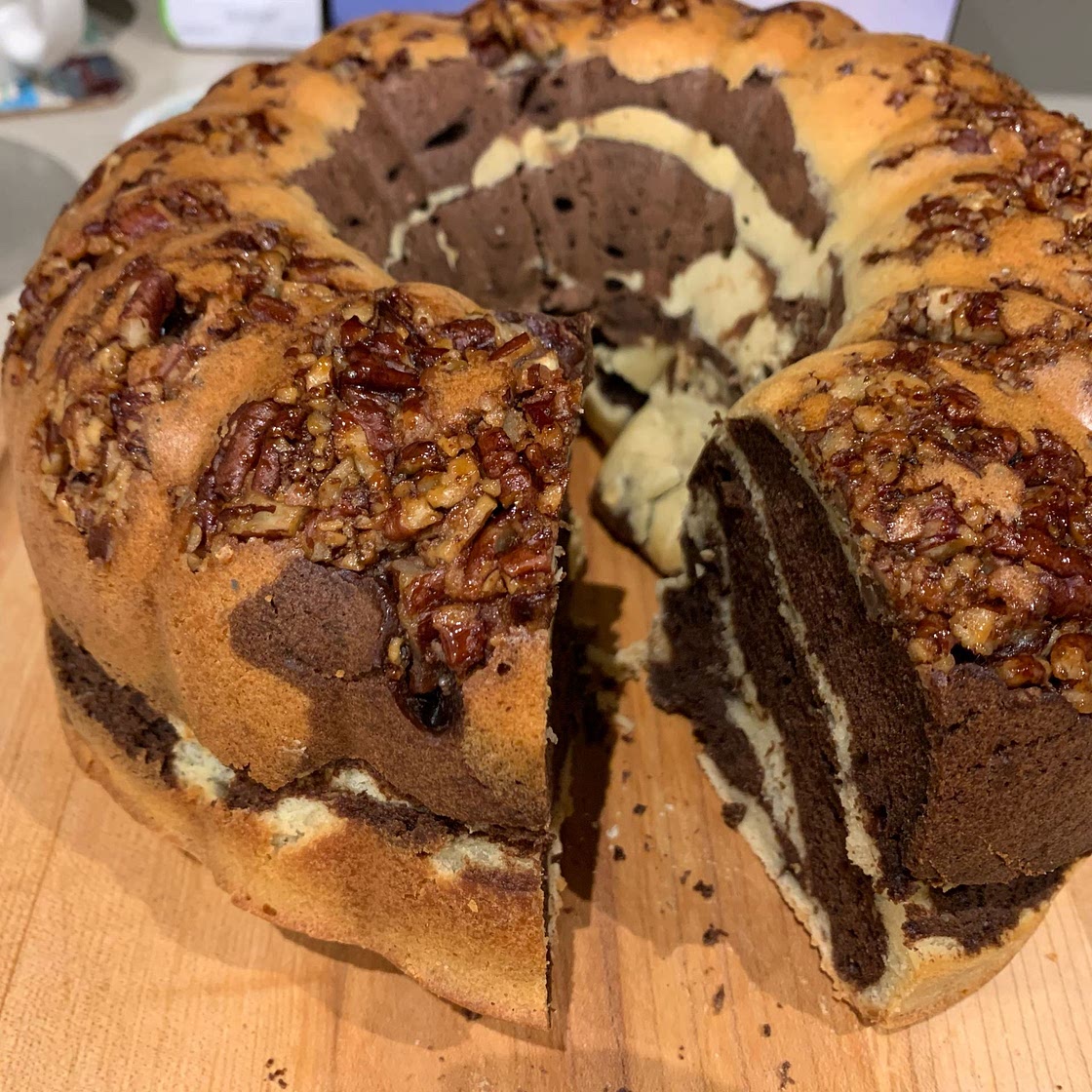 Zebra pie / cake (moist and soft)