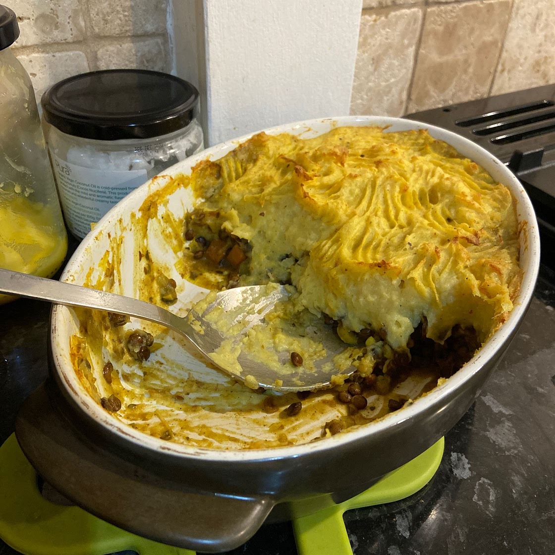 Indian Vegetarian Shepherds Pie
