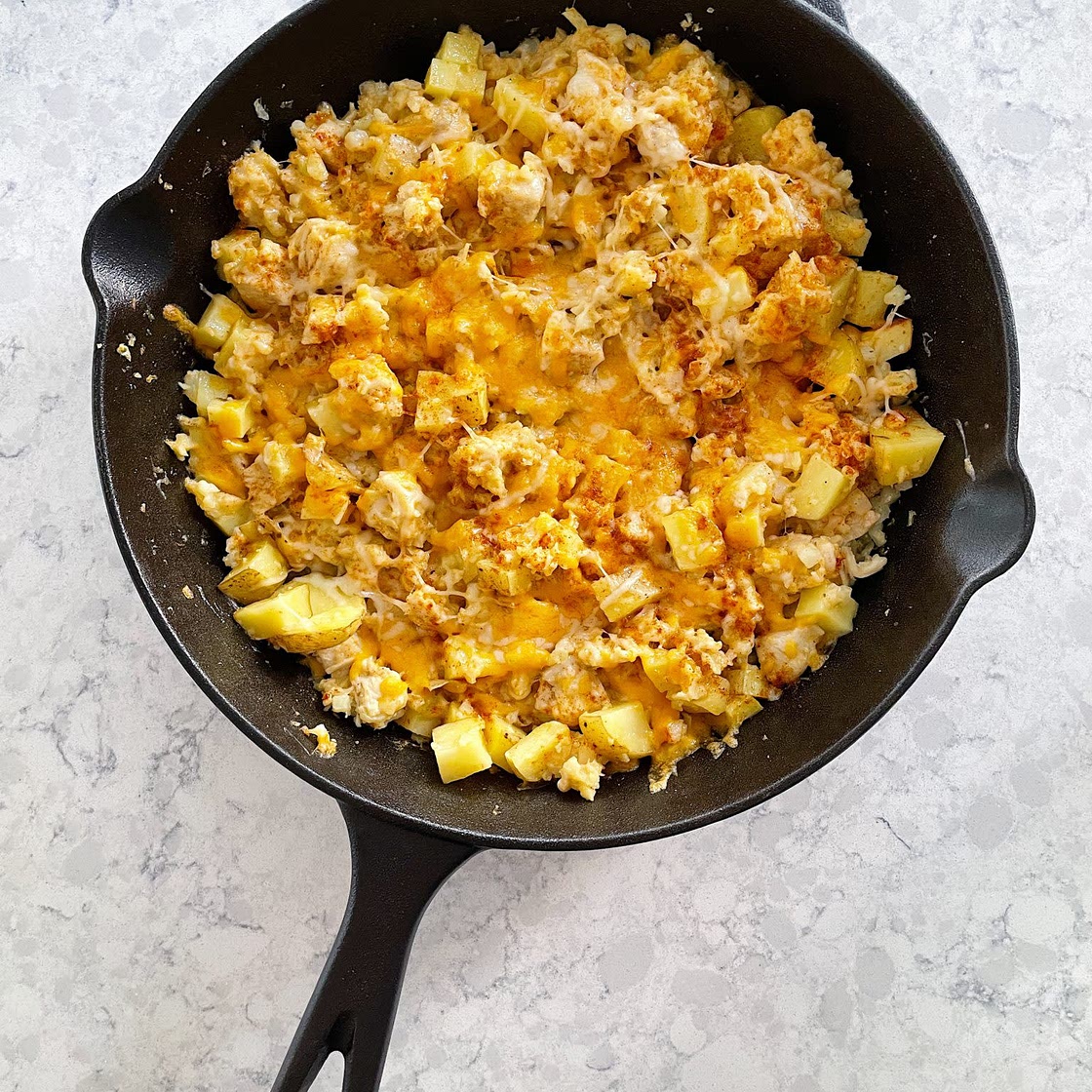 1 pan Chick Fil A Bake (549 calories per serving)