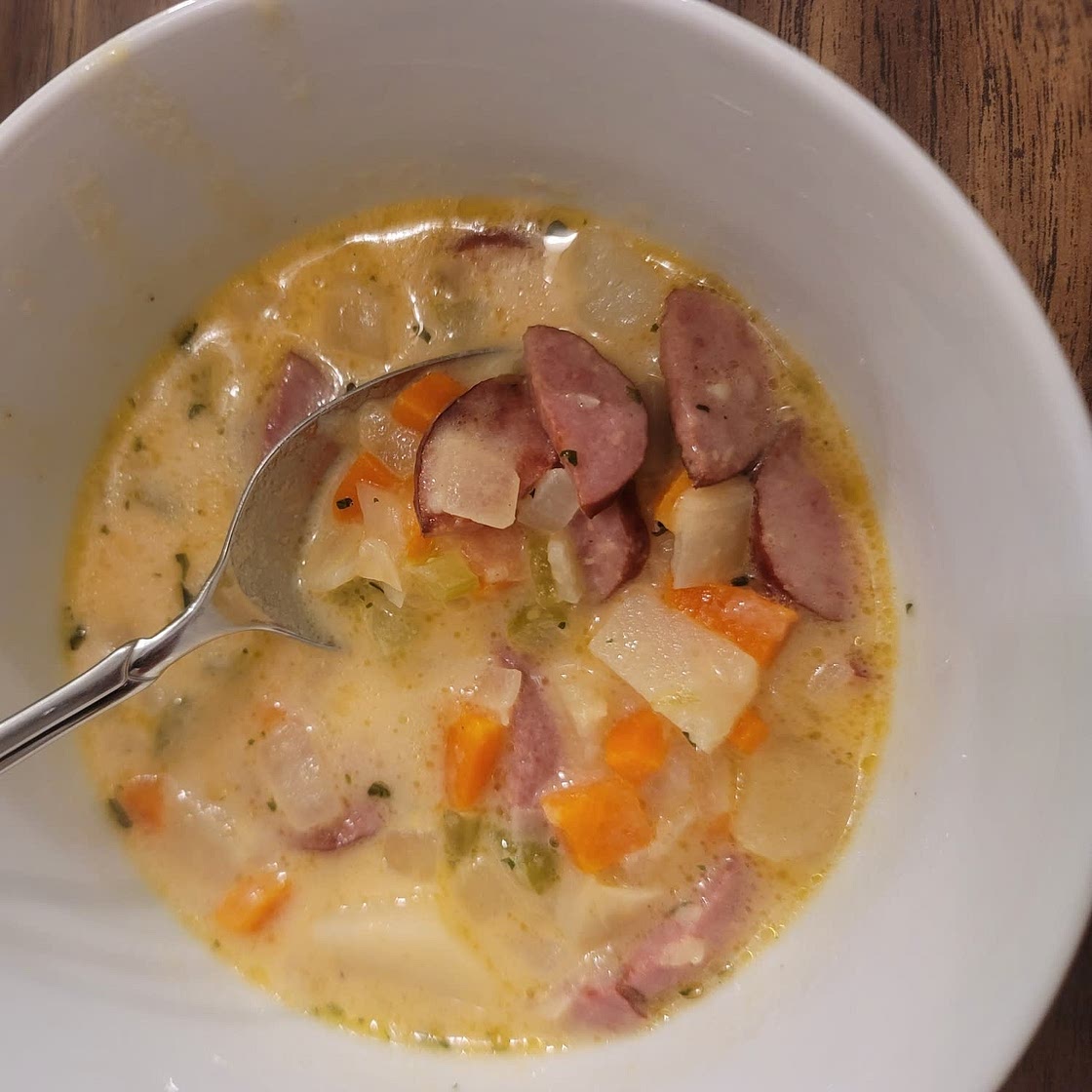 Potato Kielbasa Soup