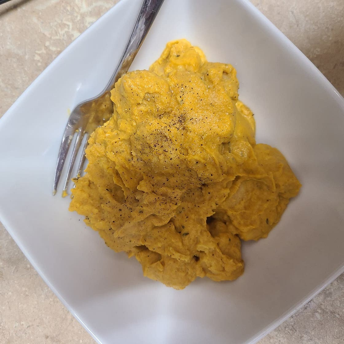 Pumpkin Gnocchi with a Creamy Pumpkin Gorgonzola Sauce