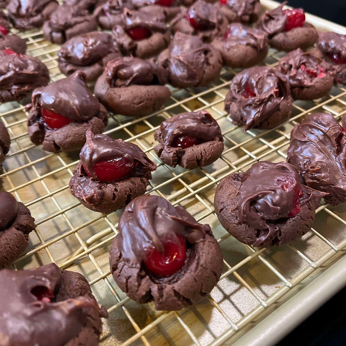 Burrier Cherry Chocolate Cookies 