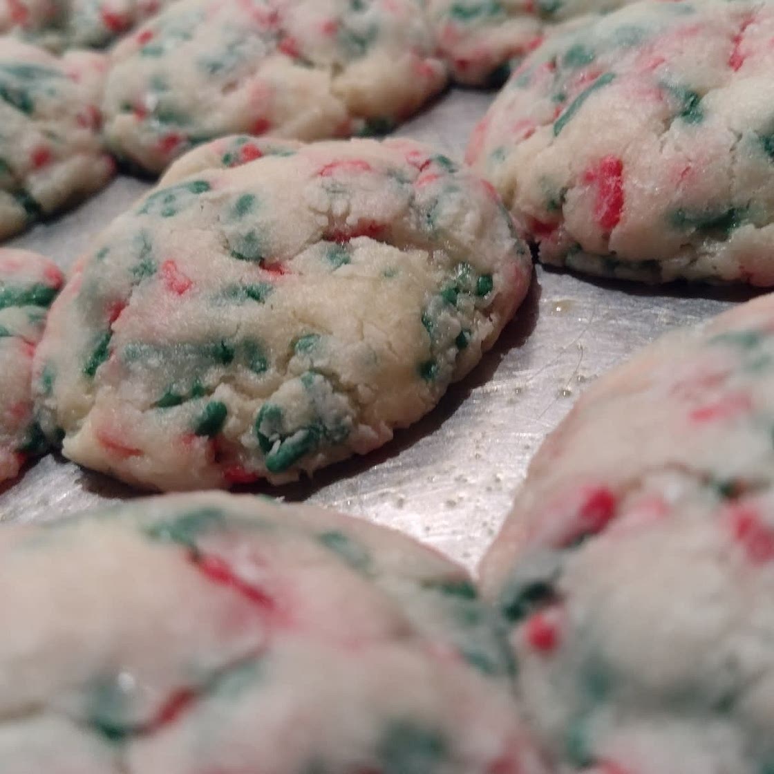 Christmas Gooey Butter Cookies