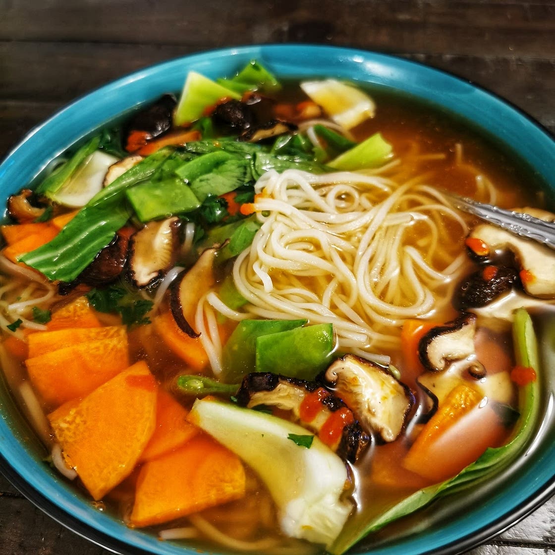 Vegan Pho (Vietnamese Noodle Soup)
