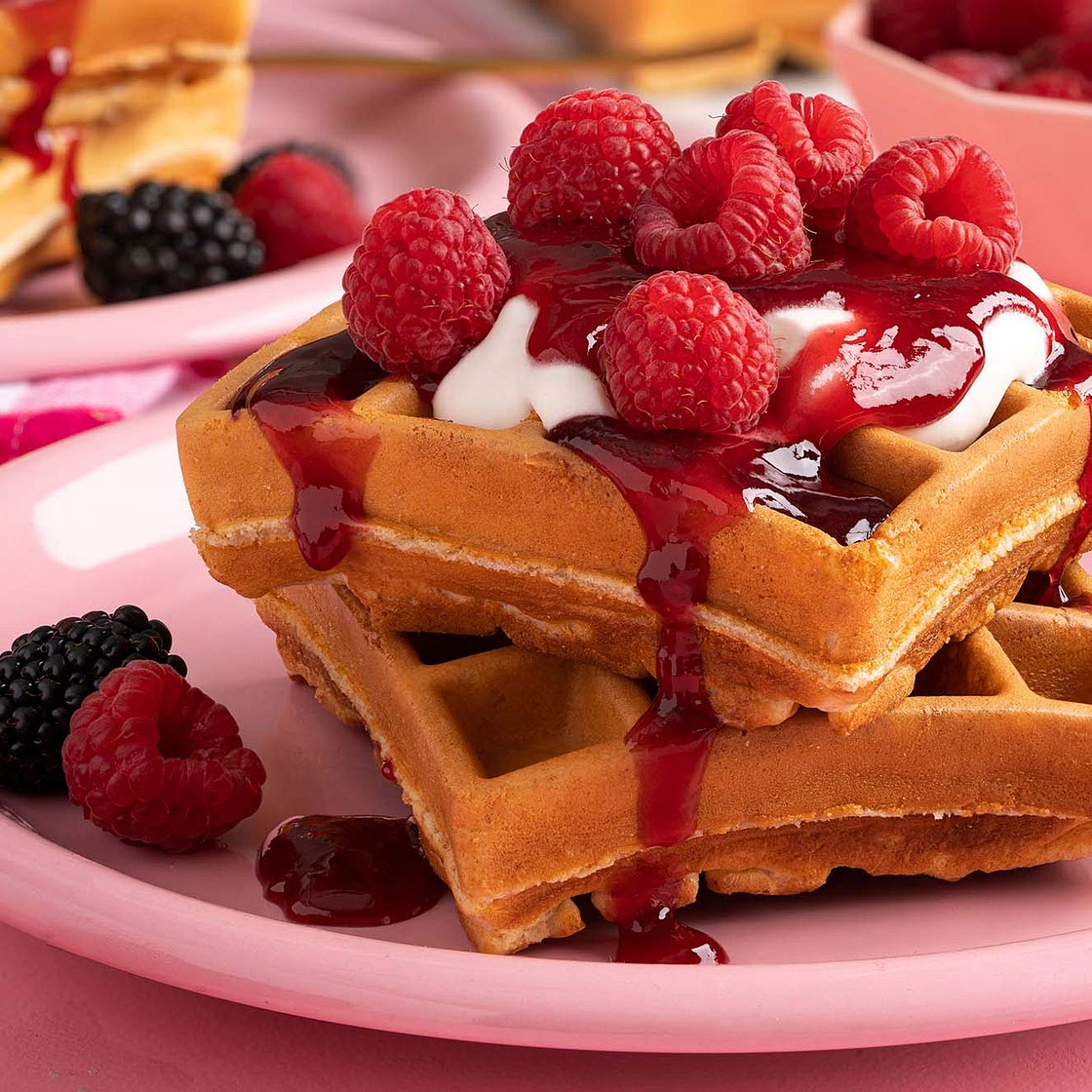 Sour Cream Waffles