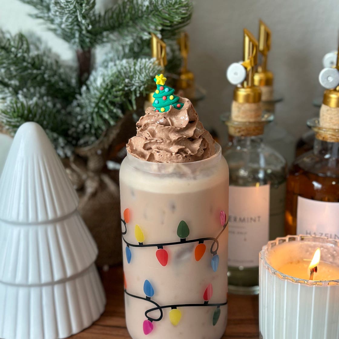 Peppermint Nutella Iced Latte