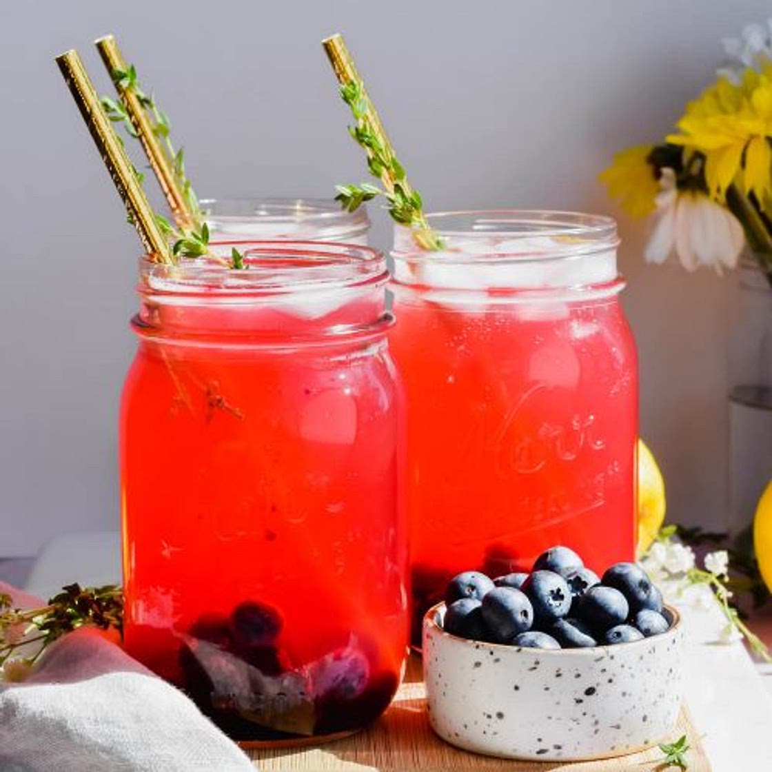 Blueberry Vodka Lemonade