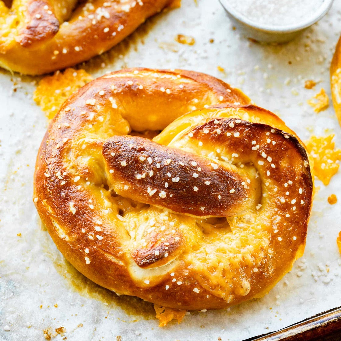 Cheese Stuffed Pretzel