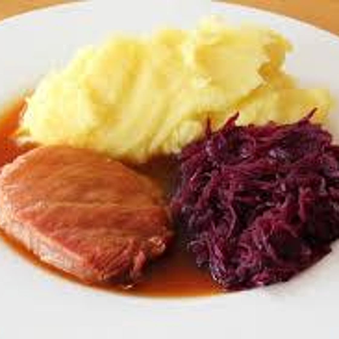 Kassler mit Kartoffelbrei