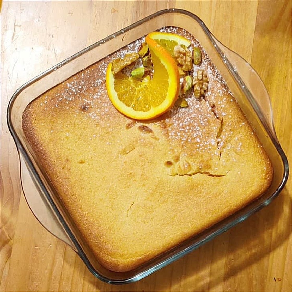 Whole Orange Cake - flourless