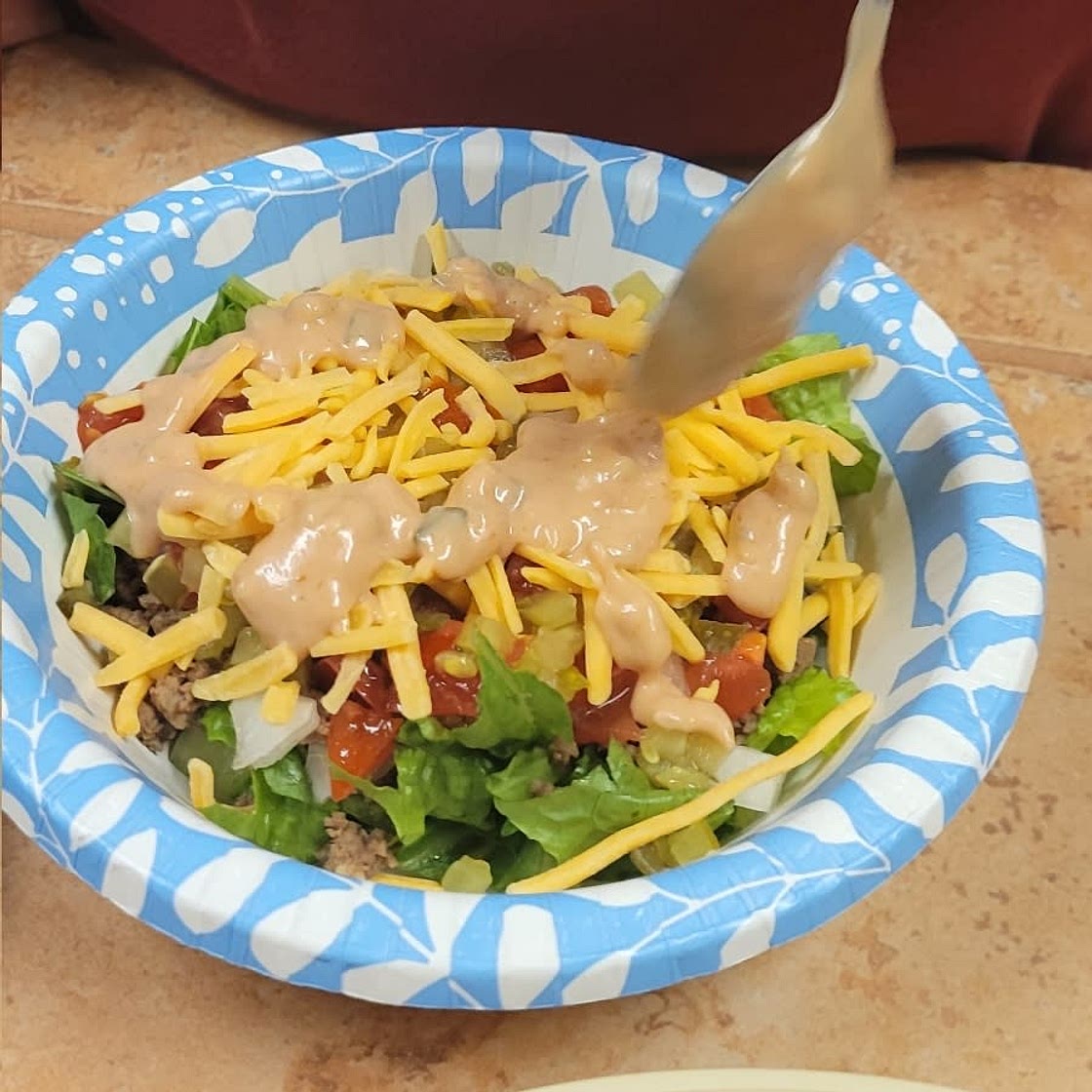 Big Mac Salad Recipe