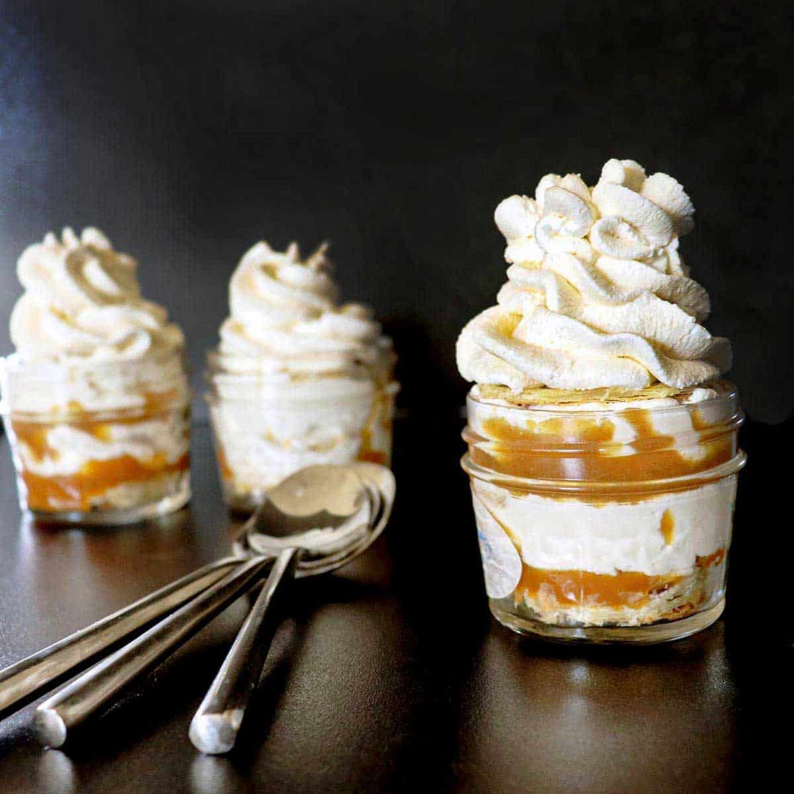 Caramel Apple Mille Feuille Deconstructed