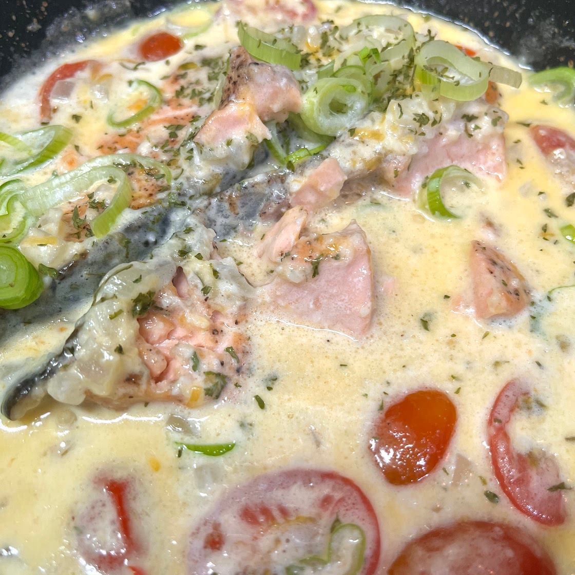 Creamy Salmon Pasta
