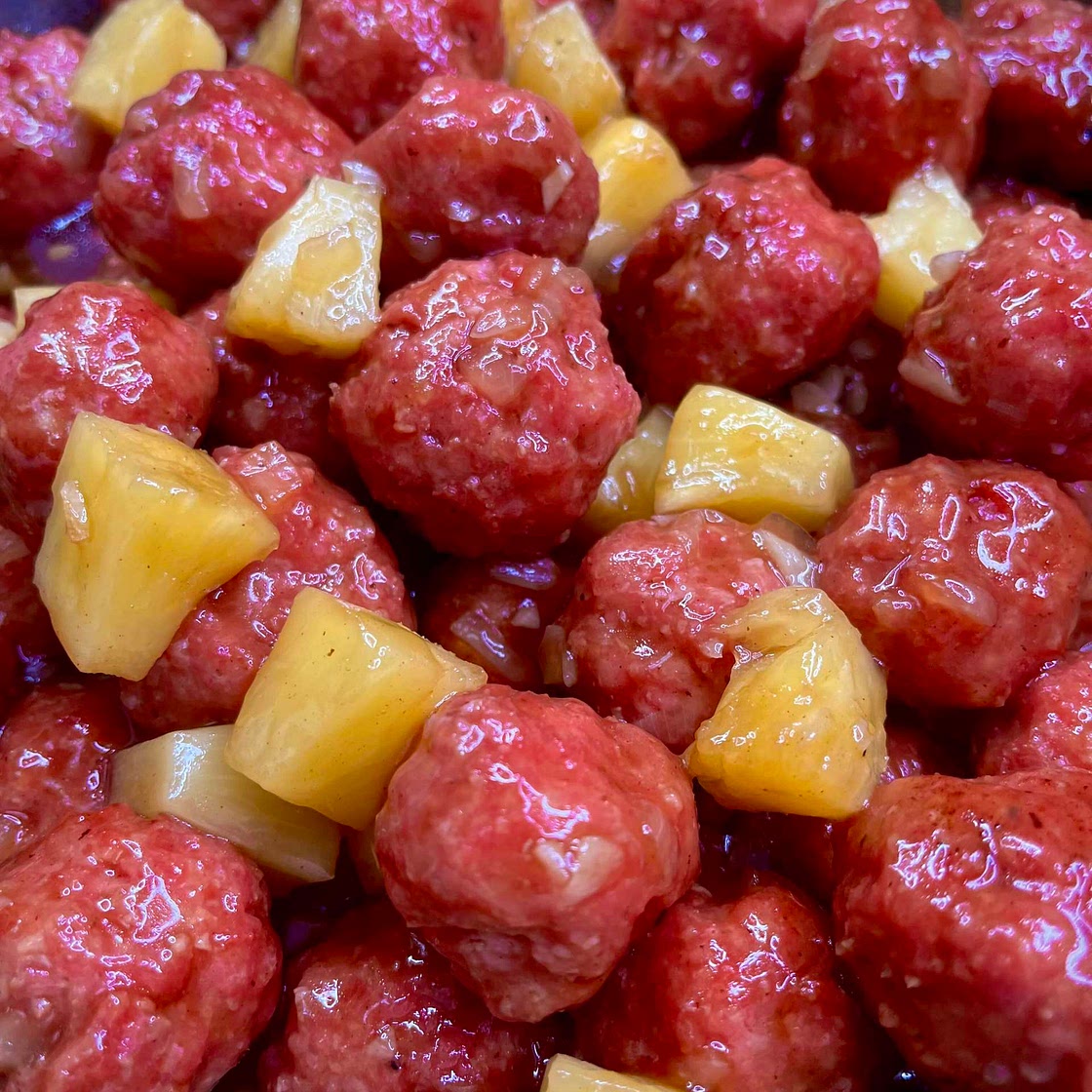 Hamonado Meatballs 