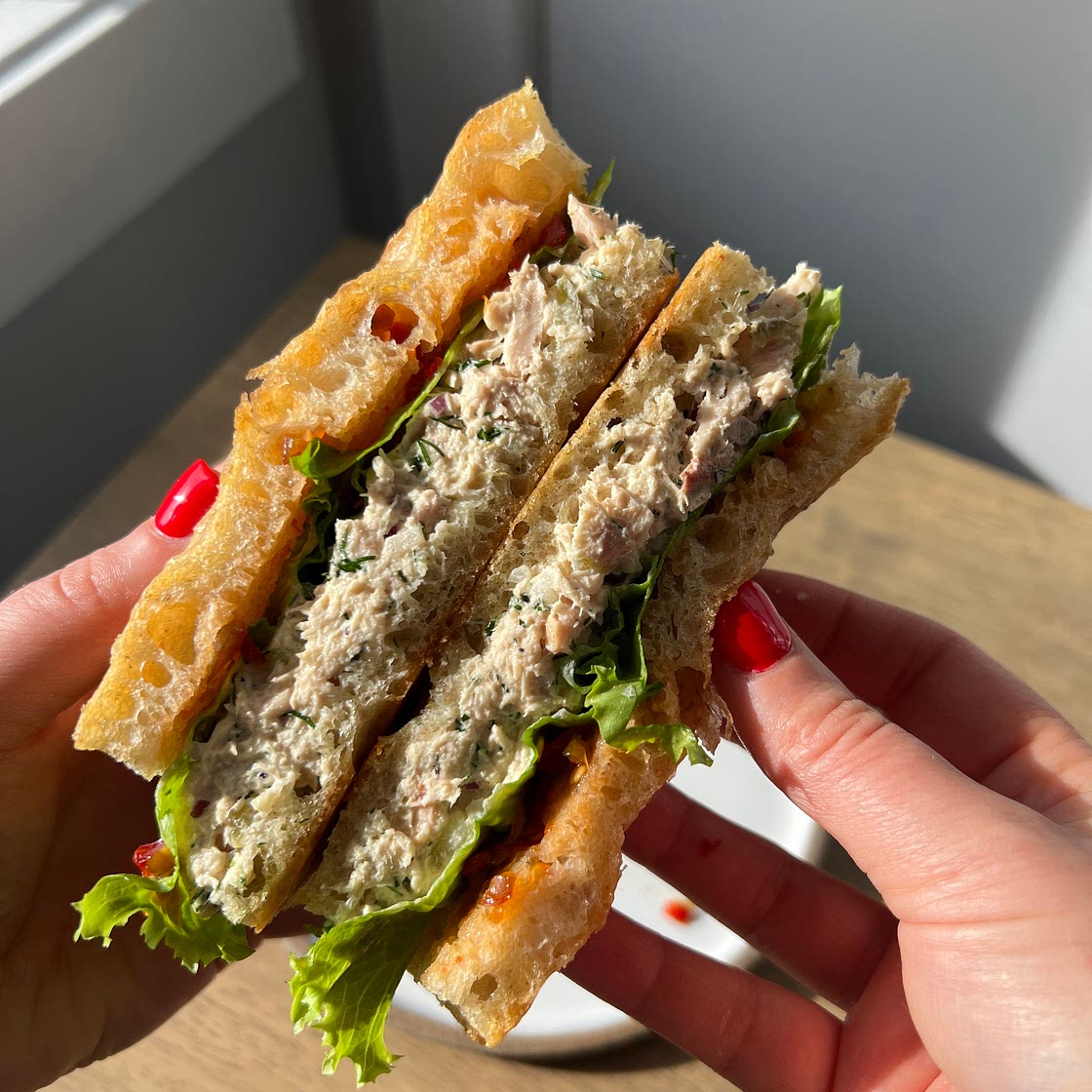 Dill Pickle Tuna Salad — Cafe Hailee