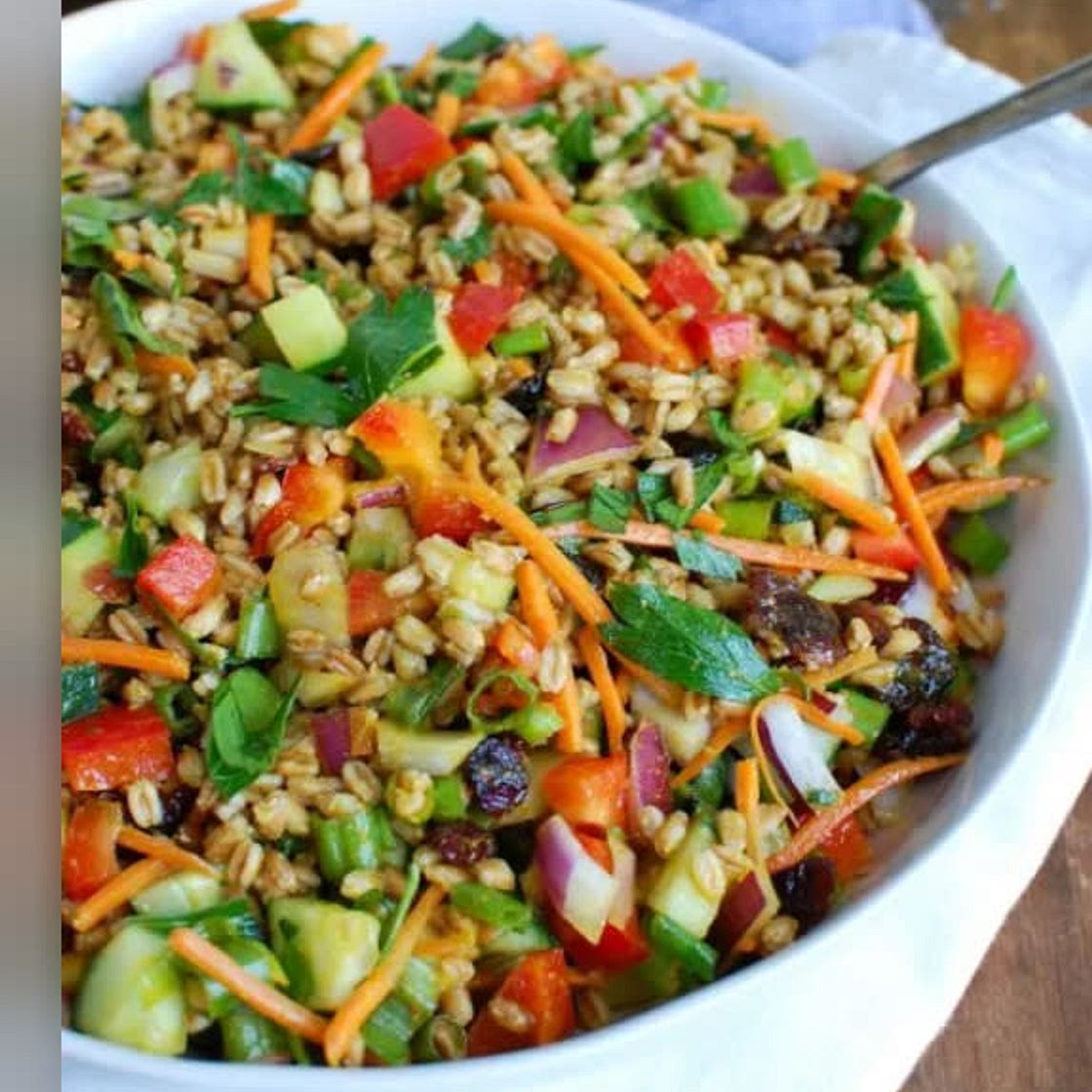 Pearl Barley salad 