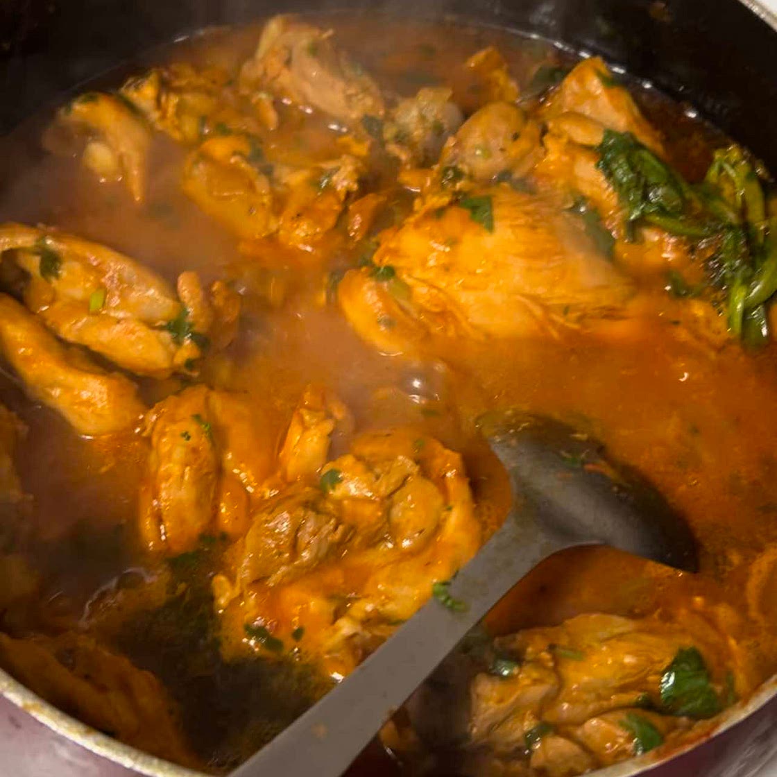 Seco de pollo