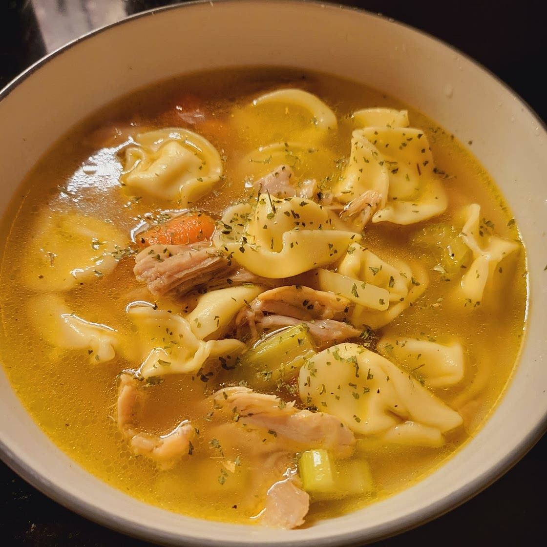 Chicken Tortellini Soup
