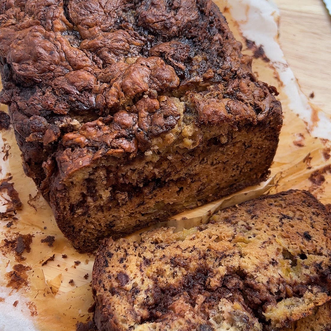 Nutella Banana Bread