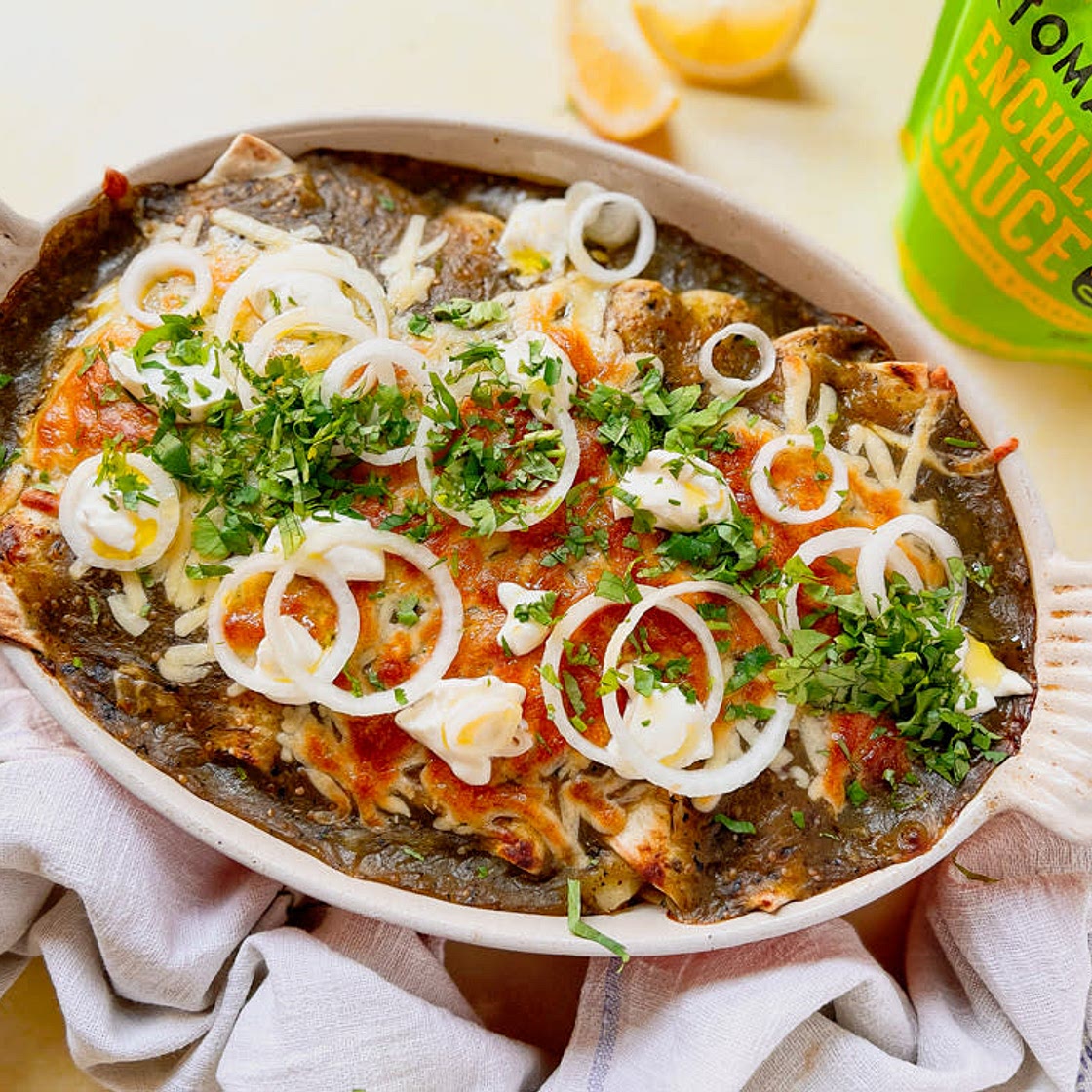 Seafood Enchiladas