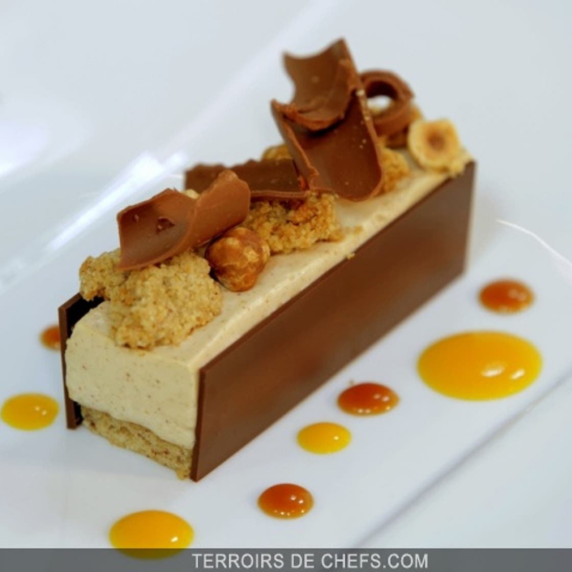 Gourmandises noisettes une douceur sucrée d'Emmanuel Lebreton chef pâtissier du Radisson Blu Nantes