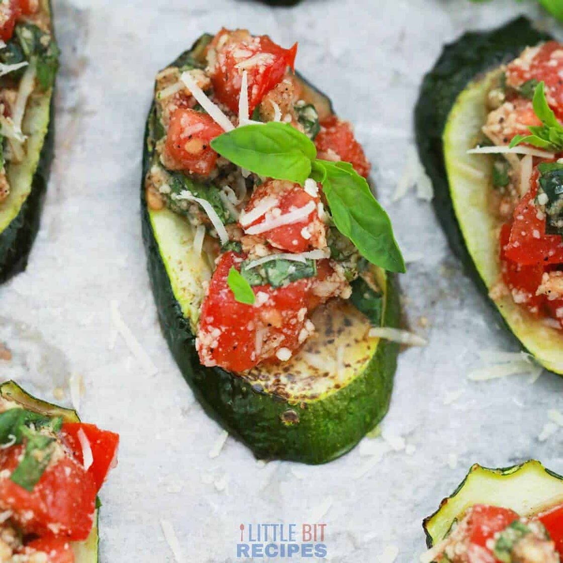 Zucchini Bruschetta